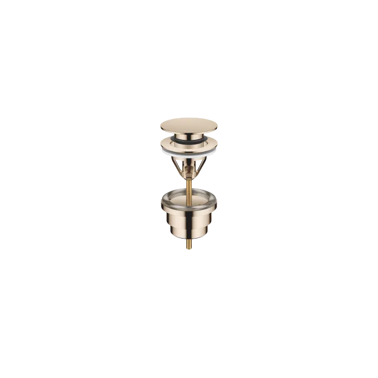 Basin Waste with push fastening 1 1/4" - Light Gold - 10 125 970-26