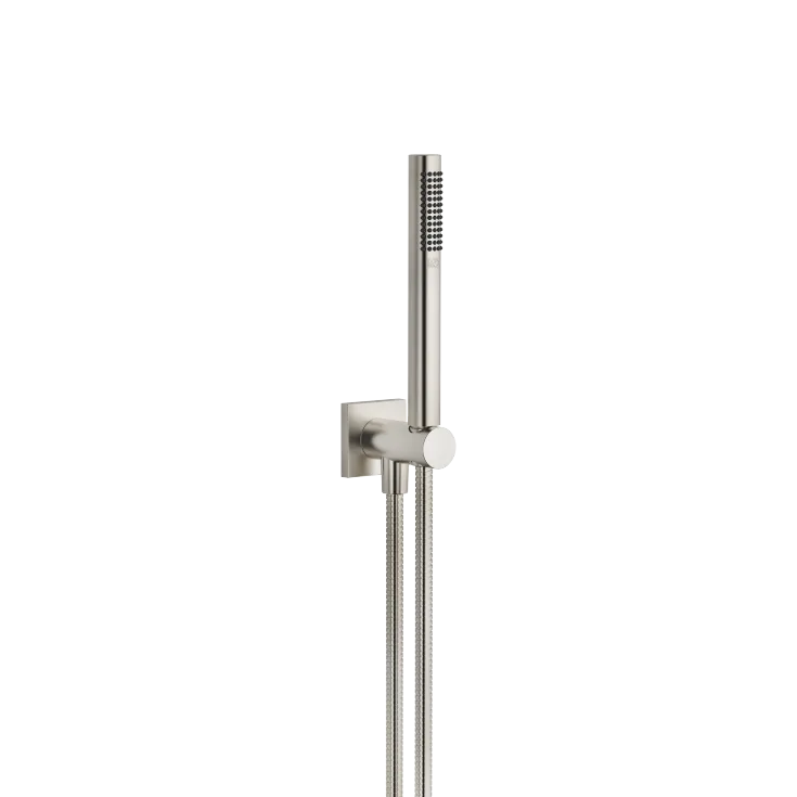 Garniture de douche avec support de douche intégré FlowReduce - Platine brossé - 27 812 970-06 0010
