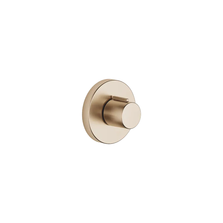 META Unterputzventil , rechtsschließend 1/2" - Light Gold gebürstet - 36 607 660-27