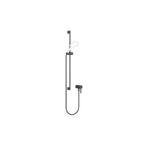 Concealed single-lever mixer with integrated shower connection with shower set without hand shower - Matte Black - 36 110 970-33