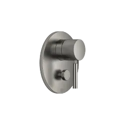 Concealed single-lever mixer with diverter - Brushed Dark Platinum - 36 120 660-99