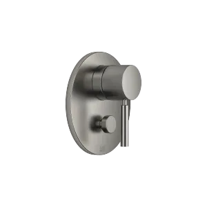 Concealed single-lever mixer with diverter - Brushed Dark Platinum - 36 120 660-99