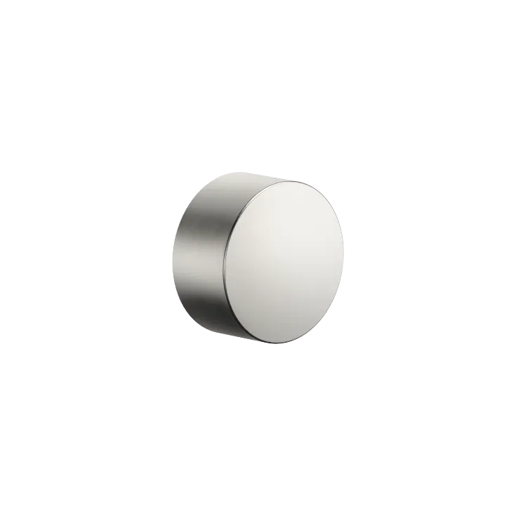 Wall valve clockwise closing 1/2" - Brushed Platinum - 36 607 740-06