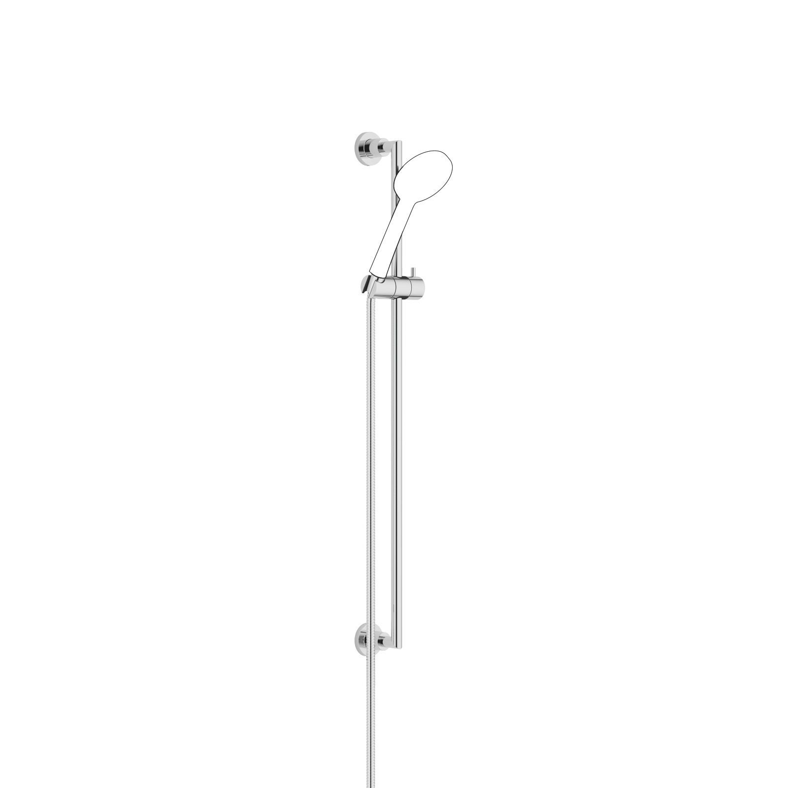 TARA Brushed Platinum Sprays & shower systems Shower set without hand