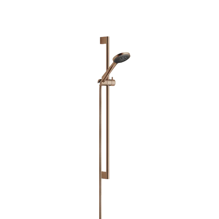 Shower set - Brushed Bronze - Set containing 2 articles