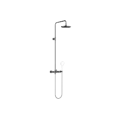 TARA Colonne de douche sans douchette FlowReduce 220 mm - Dark Platinum brossé - 26 633 892-99