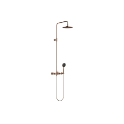 TARA Showerpipe 220 mm - Brushed Bronze - Set containing 1 articles