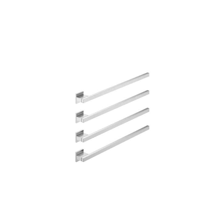 Towel warmer , 4-fold , projection right , without control element - Brushed Chrome - 83 314 980-93