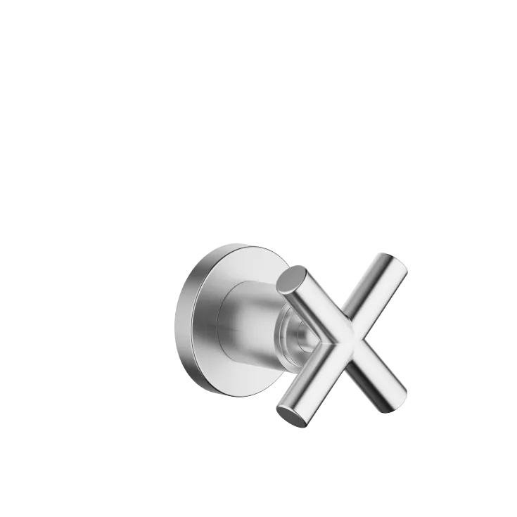 TARA Wall valve clockwise closing 1/2" - Brushed Chrome - 36 607 892-93