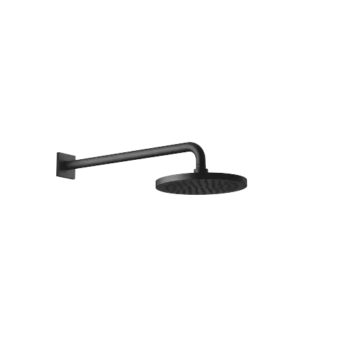 SERIES SPECIFIC Soffione a pioggia con fissaggio a muro FlowReduce 220 mm - Nero opaco - 28 644 670-33