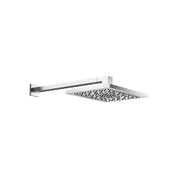 Rain shower with wall fixing 300 x 240 mm - Brushed Chrome - 28 765 980-93 0050