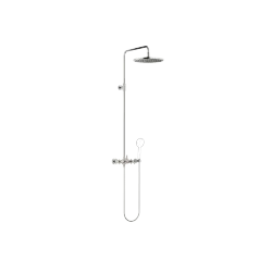 TARA Showerpipe without hand shower 300 mm - Brushed Platinum - 26 623 892-06