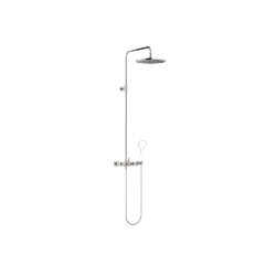 TARA Showerpipe senza doccetta 300 mm - Platinato spazzolato - 26 623 892-06