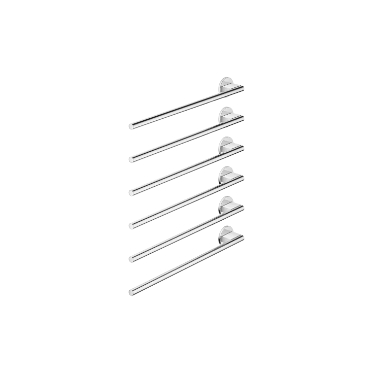 Towel warmer , 6-fold , projection left , without control element - Chrome - 83 306 979-00