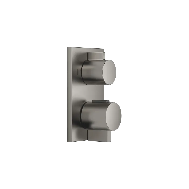 Concealed thermostat with two-way diverter - Brushed Dark Platinum - 36 426 670-99 0010