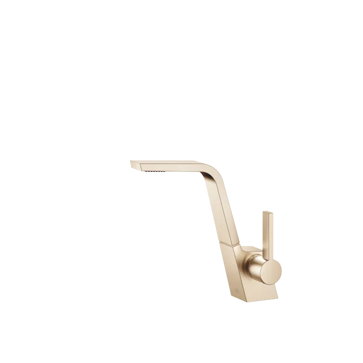 CL.1 Single-lever basin mixer without pop-up waste - Brushed Champagne (22kt Gold) - 33 521 705-46