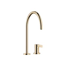 TARA ULTRA Two-hole mixer with individual rosettes - Durabrass (23kt Gold) - 32 815 875-09