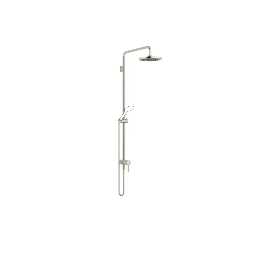 SERIES SPECIFIC Brushed Platinum Shower faucets Showerpipe with single