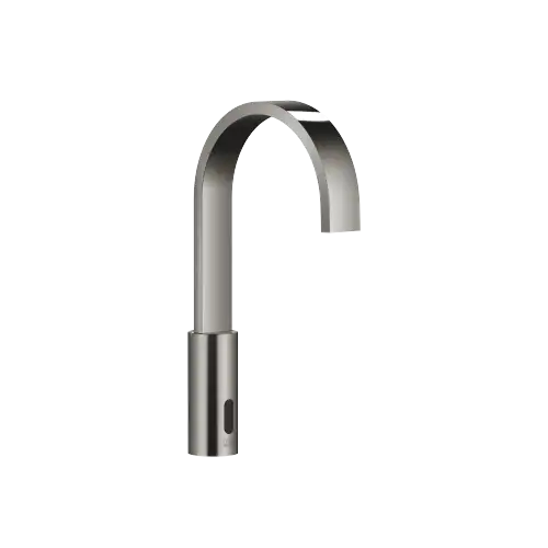 MEM Touchfree Robinetterie de lavabo avec fonction d’ouverture et de fermeture électronique sans garniture d’écoulement - Dark Chrome - 44 521 782-19