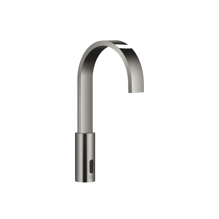 MEM Washstand fitting with electronic opening and closing function without pop-up waste - Dark Chrome - 44 521 782-19