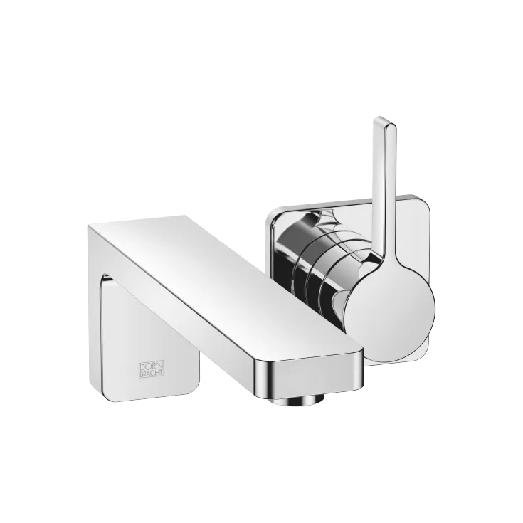 LULU Wall-mounted single-lever basin mixer without pop-up waste - Chrome - 36 860 710-00