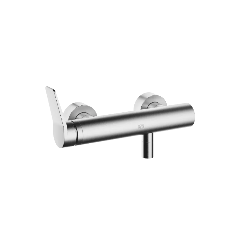LISSÉ Brushed Chrome Shower faucets: Single-lever shower mixer for wall