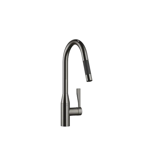 SYNC Miscelatore monocomando ad estrazione Pull-down con funzione doccetta - Dark Chrome - 33 870 895-19