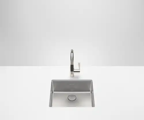 Fregadero individual - Acero Inox cepillado - 38 450 004-86