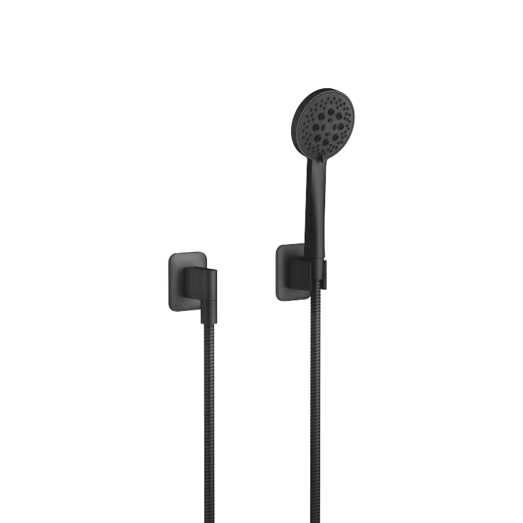 LISSÉ Hand shower set with individual rosettes - Matte Black - 27 803 845-33 0050