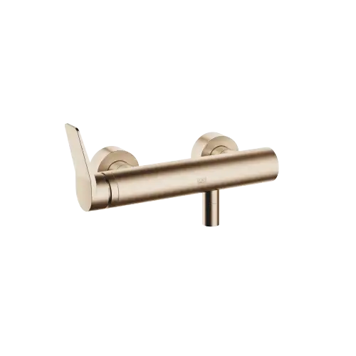 LISSÉ Miscelatore monocomando doccia per montaggio a muro - Light Gold spazzolato (PVD) - 33 300 845-27
