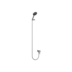 Concealed single-lever mixer with integrated shower connection with hand shower set without hand shower - Dark Chrome - 36 002 970-19