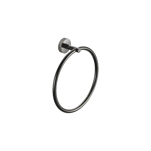 Towel ring round - Dark Chrome - 83 200 979-19