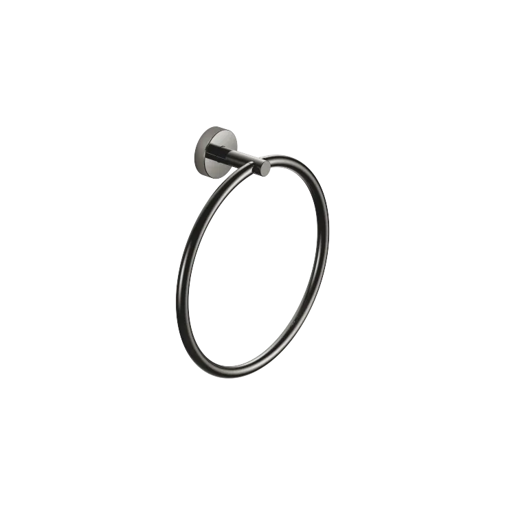 Towel ring round - Dark Chrome - 83 200 979-19