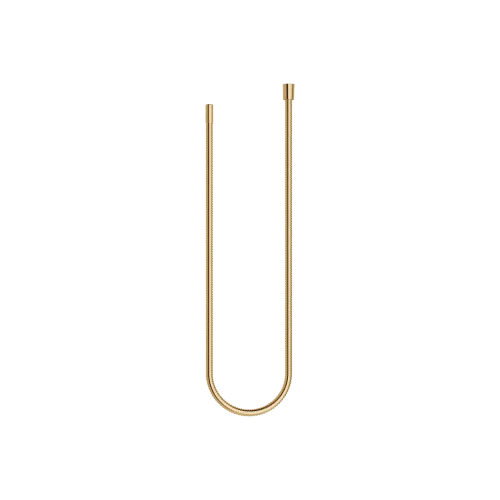 Metal shower hose 1/2" x 3/8" x 1500 mm - Brushed Durabrass (23kt Gold) - 28 304 970-28