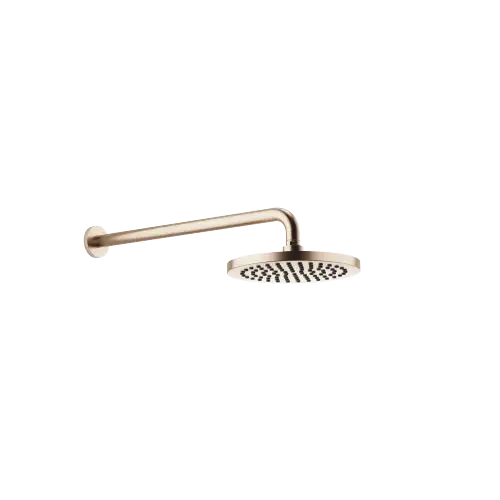 Pomme de douche arrosoir à fixation murale 220 mm - Light Gold brossé (PVD) - 28 647 970-27 0010