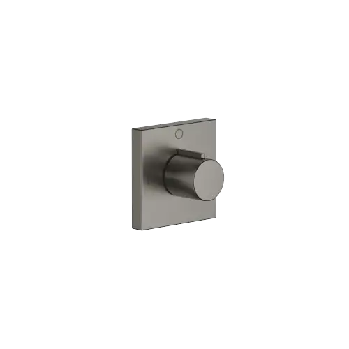 SYMETRICS Wall mounted two-way diverter - Brushed Dark Platinum - 36 200 980-99 0010