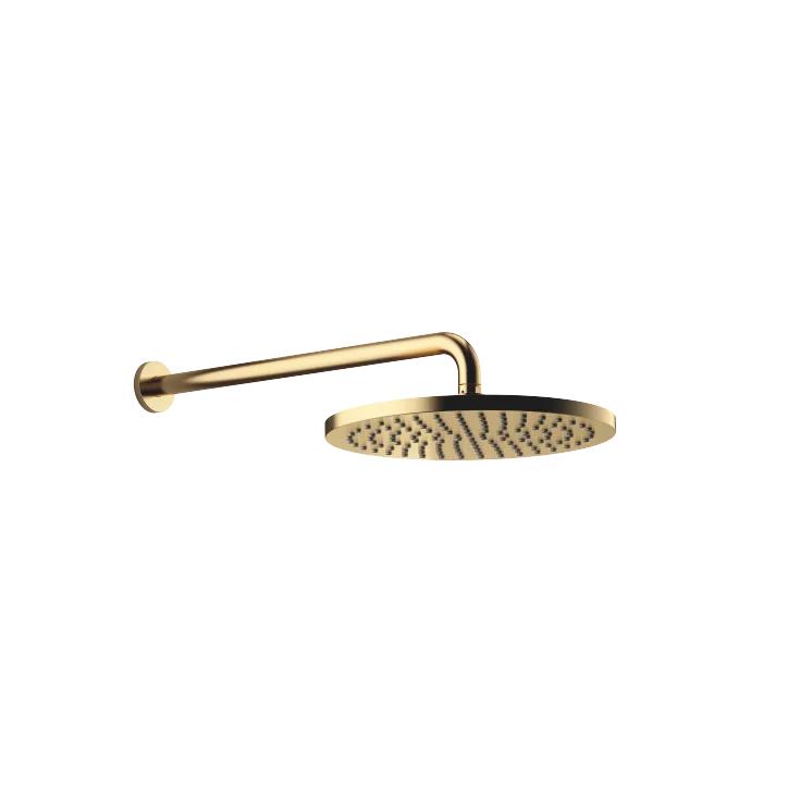 Rain shower with wall fixing 300 mm - Brushed Durabrass (23kt Gold) - 28 679 970-28