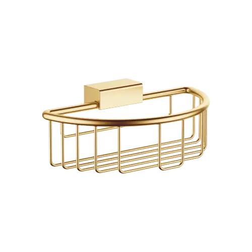 Cestilla para ducha. para montaje a pared - Latón cepillado (Oro 23k) - 83 290 970-28