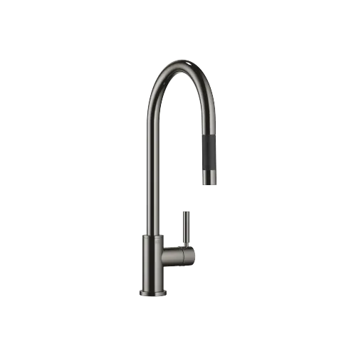 TARA Miscelatore monocomando ad estrazione Pull-down con funzione doccetta - Dark Chrome - 33 870 888-19