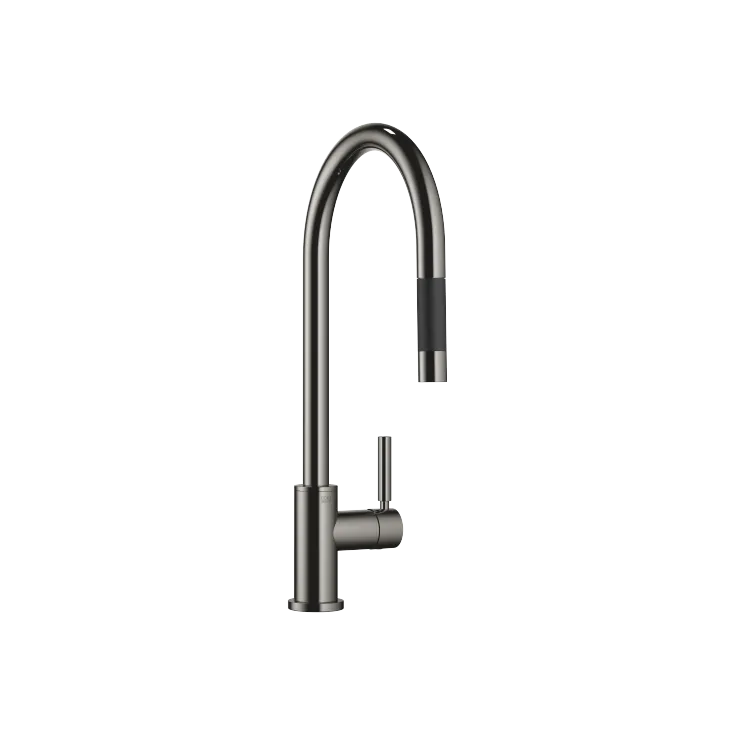 TARA Miscelatore monocomando ad estrazione Pull-down con funzione doccetta - Dark Chrome - 33 870 888-19