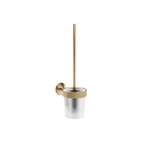 VAIA Toiletten-Bürstengarnitur , Wandmodell - Dark Brass gebürstet (PVD) - 83 900 809-39