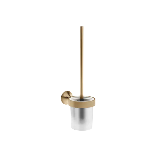 VAIA Toiletten-Bürstengarnitur , Wandmodell - Dark Brass gebürstet (PVD) - 83 900 809-39