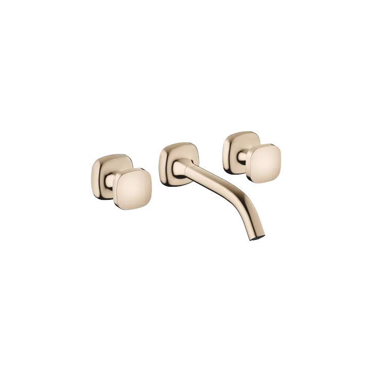 COYA Robinetterie murale pour lavabo sans garniture d’écoulement - Champagne (Or 22cts) - 36 712 404-47