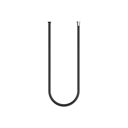 WATER TUBE Kneipp hose black 78-3/4" - Brushed Chrome - 28 286 979-93