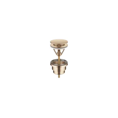 Basin Waste without press-closing 1 1/4" - Brushed Light Gold (PVD) - 10 126 970-27