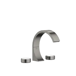 CYO Mélangeur lavabo à 3 trous avec garniture d'écoulement - Dark Platinum brossé - 20 713 811-99