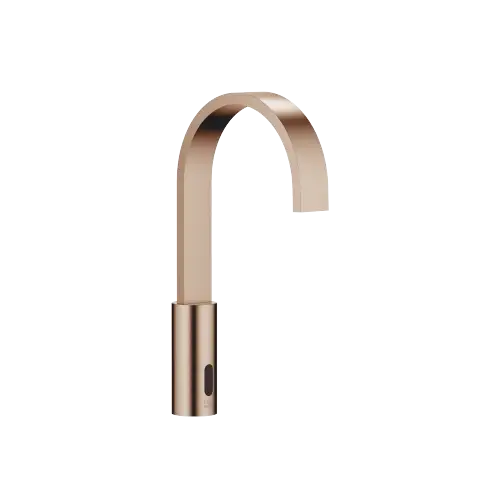 MEM Touchfree Robinetterie de lavabo avec fonction d’ouverture et de fermeture électronique sans garniture d’écoulement - Bronze brossé (PVD) - 44 521 782-42