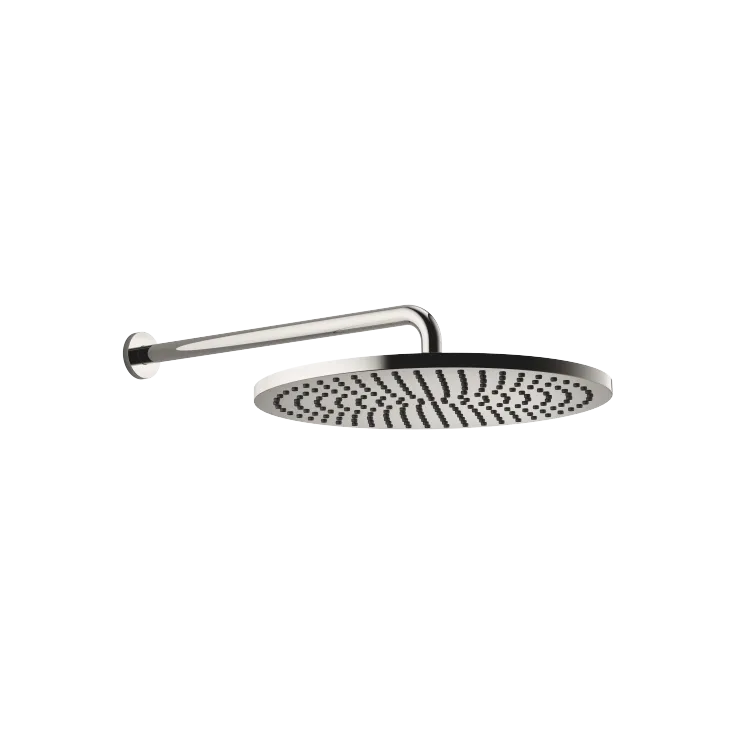 Rain shower with wall fixing 400 mm - Platinum - 28 659 970-08