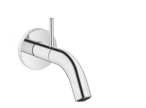 META Wall-mounted valve cold water without pop-up waste - Brushed Chrome - 30 010 662-93 0010