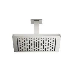 LULU Rainshower with ceiling fixing 300 x 240 mm - Brushed Platinum - 28 796 710-06 0050